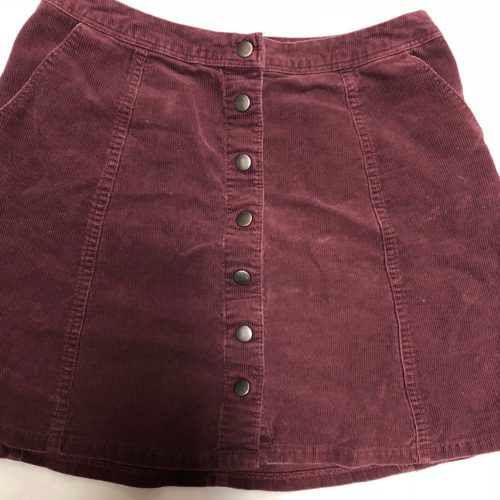 Abercrombie & Fitch corduroy skirt